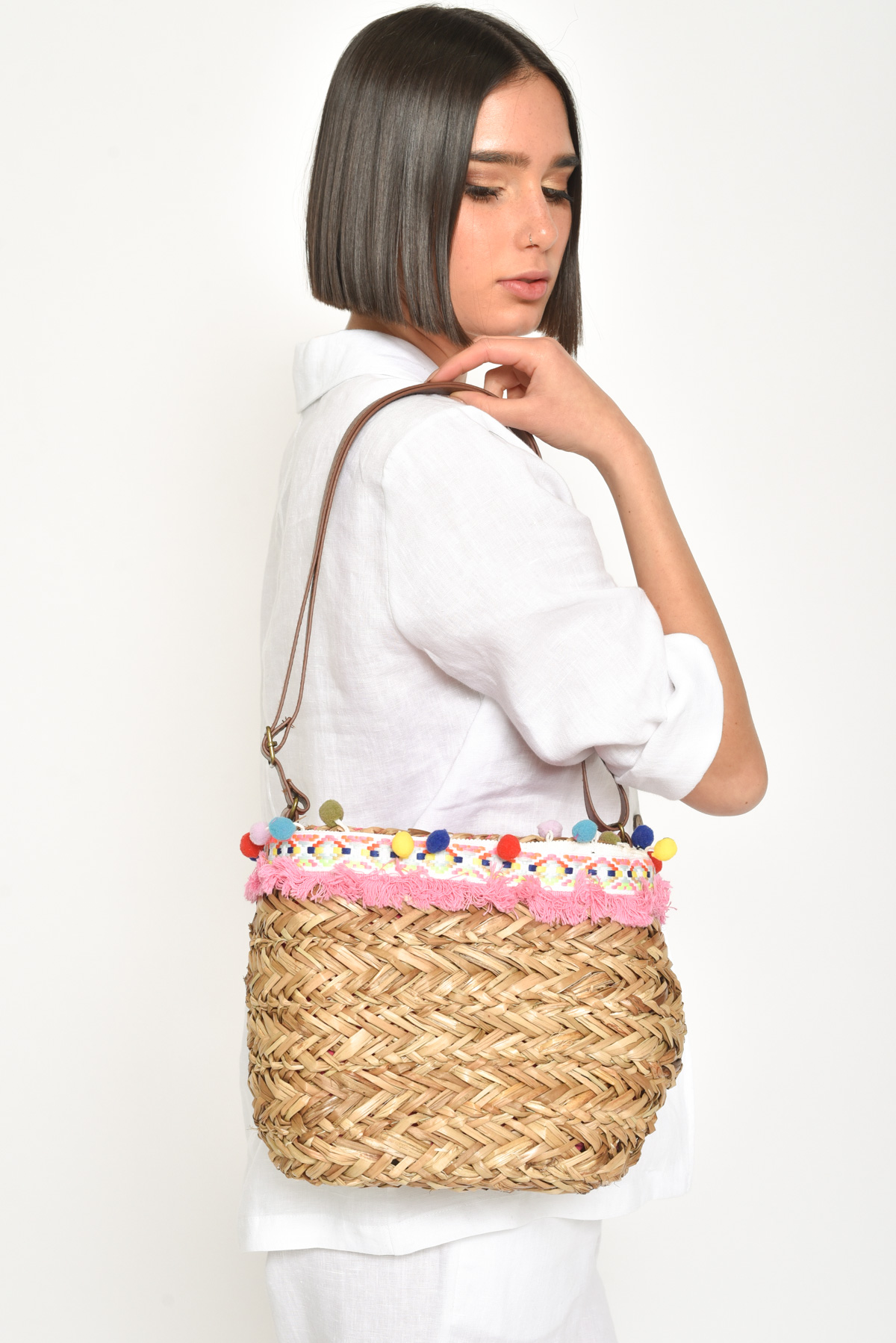 Woven Basket Bag | Paquito