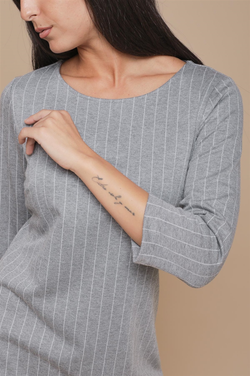 ABITO GESSATO for women - GREY - Paquito Pronto Moda Shop Online