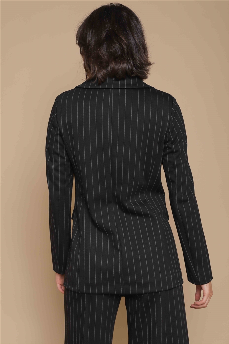BLAZER GESSATO da donna - NERO - Paquito Pronto Moda Online Shop - 5