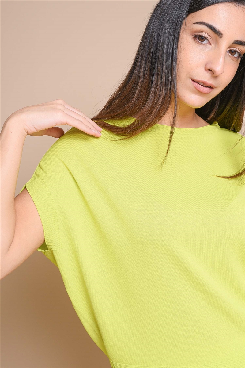 VISCOSE PUFF KNIT WITH FLARED SLEEVES for women -  - Paquito Pronto Moda Shop Online